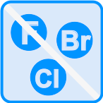 Halogen-free (EN 60754)