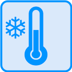 Low operating temperature