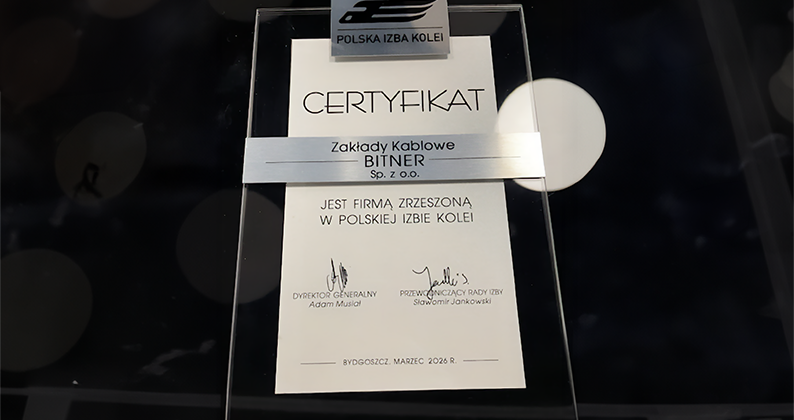 BITNER joins the Polish Chamber of Railway